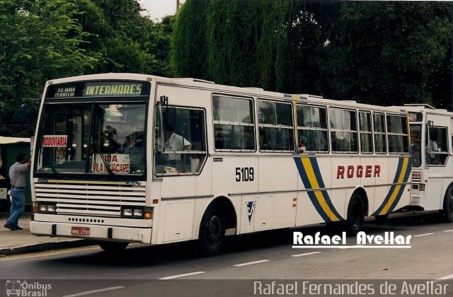 Rogetur Transporte e Turismo 5109 na cidade de João Pessoa, Paraíba, Brasil, por Rafael Fernandes de Avellar. Número da foto: #5905225.