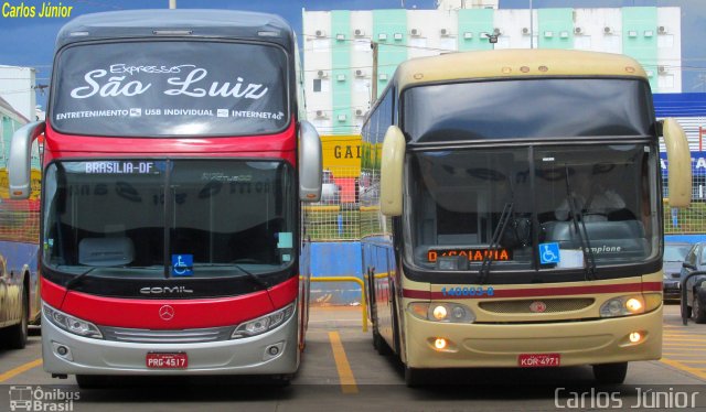 Auto Viação Goianésia 140003-8 na cidade de Goiânia, Goiás, Brasil, por Carlos Júnior. Número da foto: #5905461.