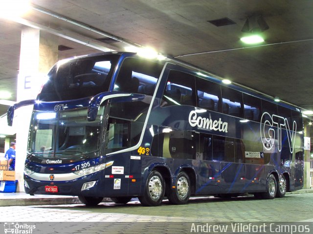 Viação Cometa 17305 na cidade de Belo Horizonte, Minas Gerais, Brasil, por Andrew Campos. Número da foto: #5906087.