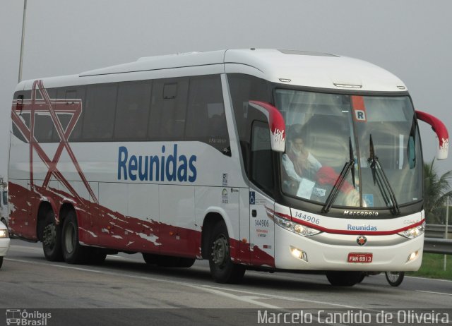 Empresa Reunidas Paulista de Transportes 144906 na cidade de Itaboraí, Rio de Janeiro, Brasil, por Marcelo Candido de Oliveira. ID da foto: 5905165.