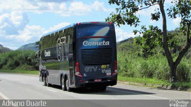 Viação Cometa 17300 na cidade de Areal, Rio de Janeiro, Brasil, por Adriano Duarte. Número da foto: #5906424.