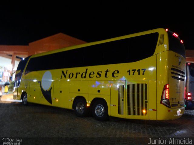 Viação Nordeste 1717 na cidade de Aracati, Ceará, Brasil, por Junior Almeida. Número da foto: #5907457.