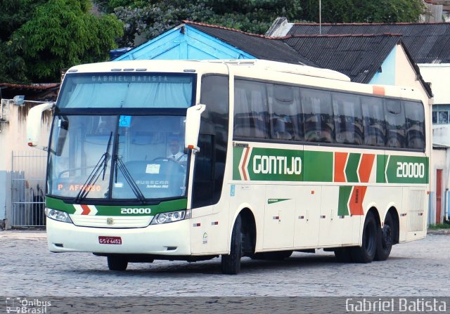 Empresa Gontijo de Transportes 20000 na cidade de Teófilo Otoni, Minas Gerais, Brasil, por Gabriel Batista. Número da foto: #5907461.