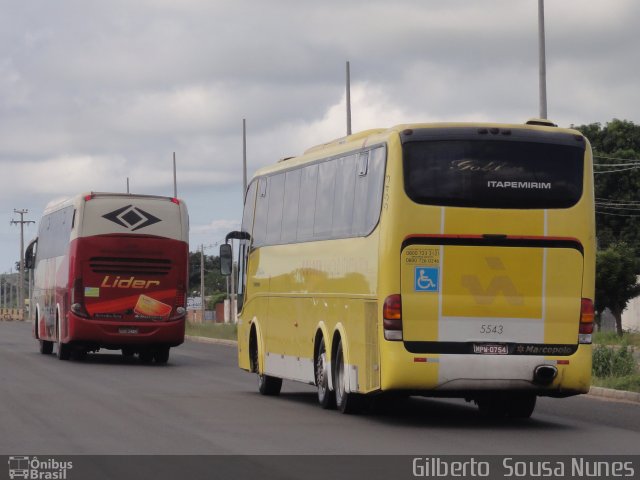 Viação Itapemirim 5543 na cidade de Teresina, Piauí, Brasil, por Gilberto  Sousa Nunes. ID da foto: 5906202.