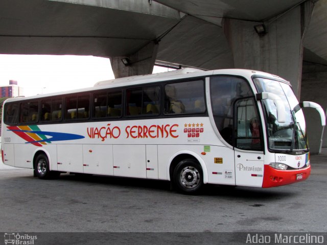 Viação Serrense 1000 na cidade de Belo Horizonte, Minas Gerais, Brasil, por Adão Raimundo Marcelino. ID da foto: 5907567.