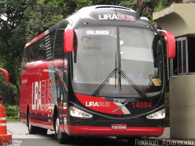 Lirabus 14094 na cidade de São Paulo, São Paulo, Brasil, por Rodrigo  Aparecido. Número da foto: #5852359.