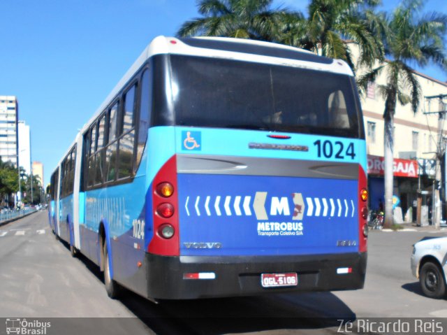 Metrobus 1024 na cidade de Goiânia, Goiás, Brasil, por Zé Ricardo Reis. Número da foto: #5851750.