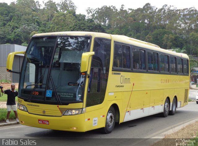 Viação Itapemirim 9047 na cidade de Manhuaçu, Minas Gerais, Brasil, por Fábio Sales. Número da foto: #5851471.