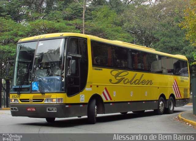 Viação Itapemirim 45205 na cidade de São Paulo, São Paulo, Brasil, por Alessandro de Bem Barros. ID da foto: 5908495.