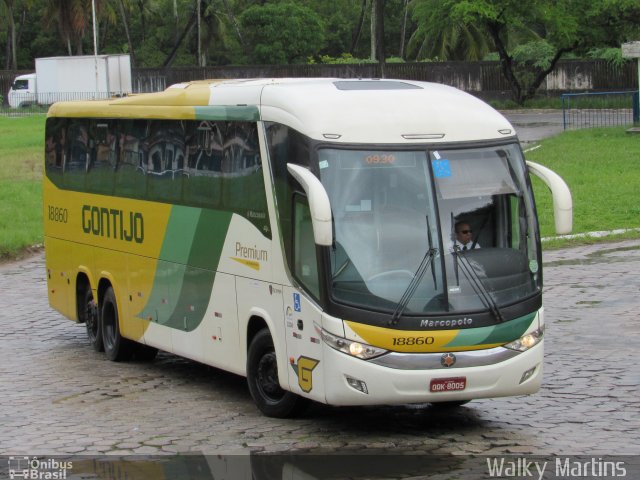 Empresa Gontijo de Transportes 18860 na cidade de João Pessoa, Paraíba, Brasil, por Walky Martins Nascimento. Número da foto: #5909266.