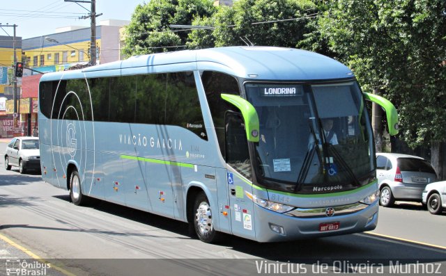 Viação Garcia 8144 na cidade de Presidente Prudente, São Paulo, Brasil, por Vinicius de Oliveira Munhoz. Número da foto: #5908552.