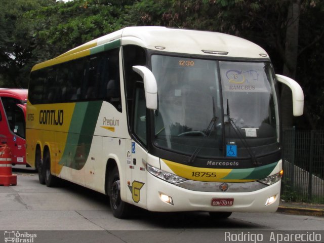 Empresa Gontijo de Transportes 18755 na cidade de São Paulo, São Paulo, Brasil, por Rodrigo  Aparecido. Número da foto: #5854965.