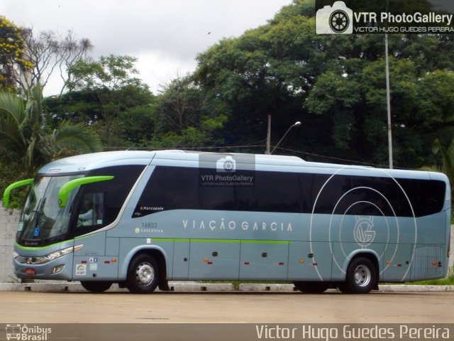Viação Garcia 16853 na cidade de Maringá, Paraná, Brasil, por Victor Hugo Guedes Pereira. Número da foto: #5854591.