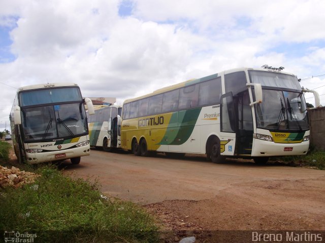 Empresa Gontijo de Transportes 14950 na cidade de Minas Novas, Minas Gerais, Brasil, por Breno Martins. Número da foto: #5854082.