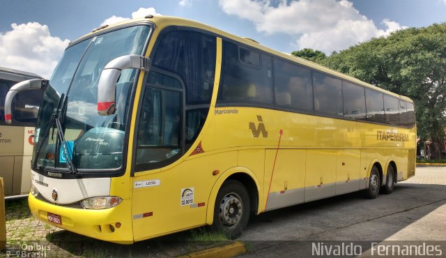 Viação Itapemirim 7007 na cidade de São Paulo, São Paulo, Brasil, por Nivaldo  Fernandes. ID da foto: 5856790.