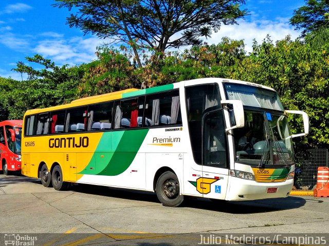 Empresa Gontijo de Transportes 12685 na cidade de São Paulo, São Paulo, Brasil, por Julio Medeiros. ID da foto: 5856911.