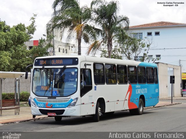 Expresso Lorenzutti 600 na cidade de Guarapari, Espírito Santo, Brasil, por Antonio Carlos Fernandes. Número da foto: #5855736.