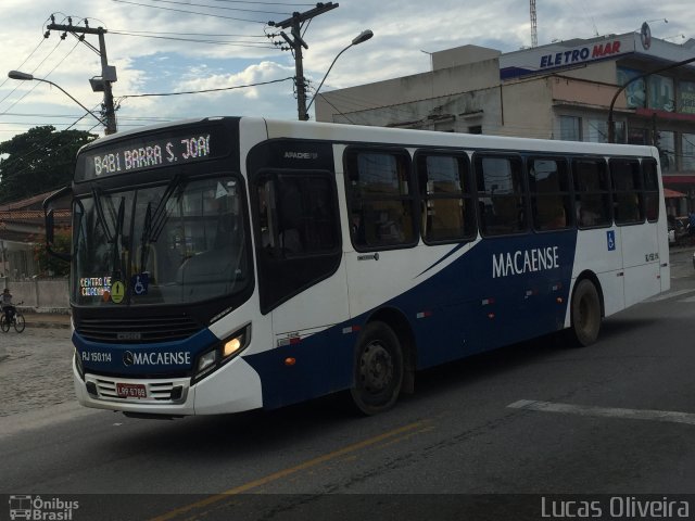 Rápido Macaense RJ 150.114 na cidade de Casimiro de Abreu, Rio de Janeiro, Brasil, por Lucas Oliveira. Número da foto: #5859413.