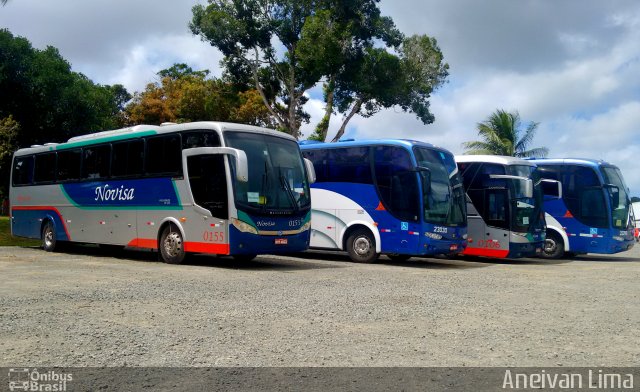 Novisa Transportes Rodoviários e Serviços 0155 na cidade de Camaçari, Bahia, Brasil, por Aneivan Lima. Número da foto: #5859047.