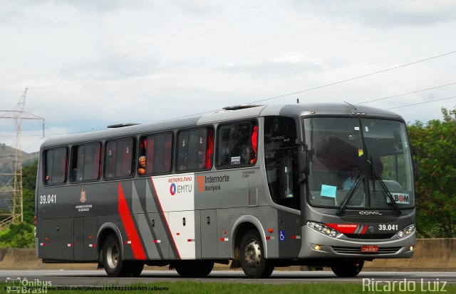 Empresa de Transportes Mairiporã 39.041 na cidade de Roseira, São Paulo, Brasil, por Ricardo Luiz. Número da foto: #5859366.