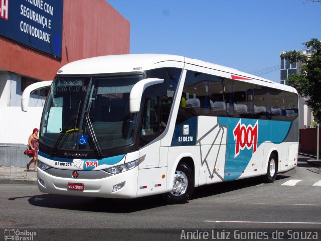 Auto Viação 1001 RJ 108.278 na cidade de Rio de Janeiro, Rio de Janeiro, Brasil, por André Luiz Gomes de Souza. ID da foto: 5858595.