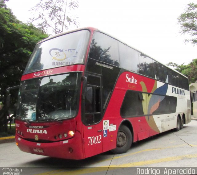 Pluma Conforto e Turismo 7002 na cidade de São Paulo, São Paulo, Brasil, por Rodrigo  Aparecido. ID da foto: 5859195.