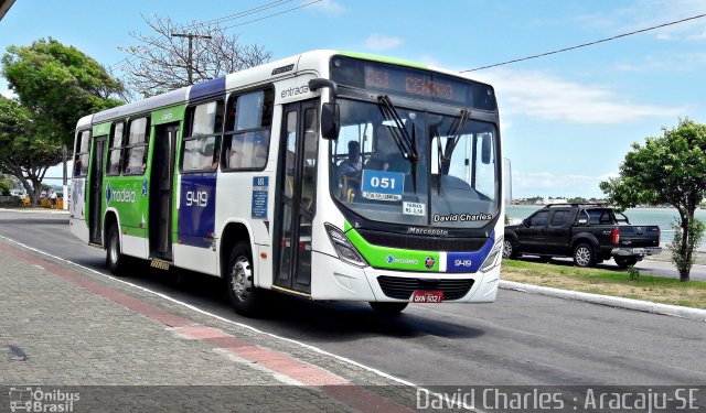 Viação Modelo 9419 na cidade de Aracaju, Sergipe, Brasil, por David  Souza. Número da foto: #5859004.