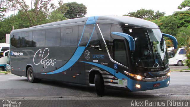 Empresa de Ônibus Nossa Senhora da Penha 53032 na cidade de Taubaté, São Paulo, Brasil, por Alex Ramos Ribeiro. Número da foto: #5859528.