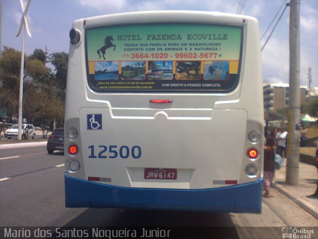 Concessionária Salvador Norte - CSN Transportes 12500 na cidade de Salvador, Bahia, Brasil, por Mario dos Santos Nogueira Junior. Número da foto: #5859129.