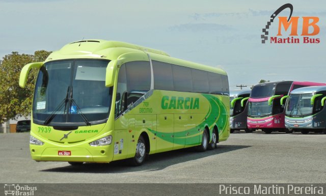 Viação Garcia 7939 na cidade de Campinas, São Paulo, Brasil, por Prisco Martin Pereira. Número da foto: #5859088.