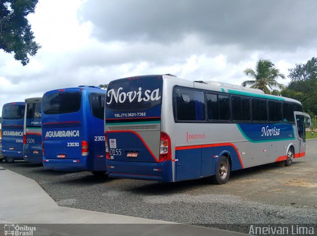 Novisa Transportes Rodoviários e Serviços 0155 na cidade de Camaçari, Bahia, Brasil, por Aneivan Lima. Número da foto: #5859046.