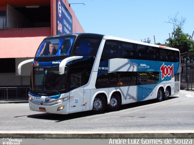 Auto Viação 1001 RJ 108.533 na cidade de Rio de Janeiro, Rio de Janeiro, Brasil, por André Luiz Gomes de Souza. ID da foto: 5860805.