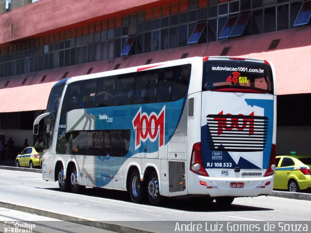 Auto Viação 1001 RJ 108.533 na cidade de Rio de Janeiro, Rio de Janeiro, Brasil, por André Luiz Gomes de Souza. Número da foto: #5860814.