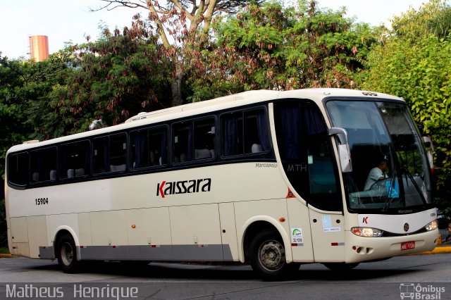 Kaissara - Viação Caiçara 15904 na cidade de São Paulo, São Paulo, Brasil, por Matheus Henrique. ID da foto: 5860448.