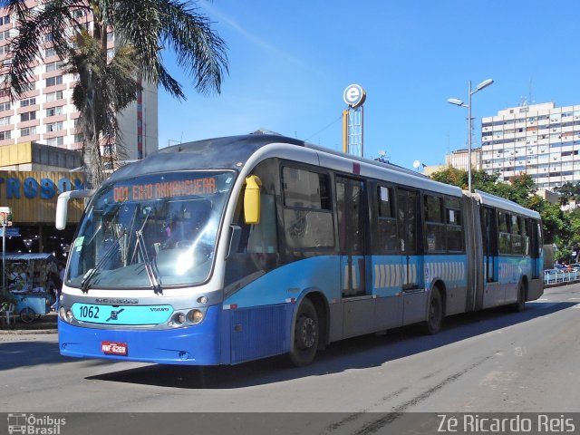 Metrobus 1062 na cidade de Goiânia, Goiás, Brasil, por Zé Ricardo Reis. ID da foto: 5860204.