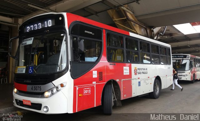 Allibus Transportes 4 5075 na cidade de São Paulo, São Paulo, Brasil, por Matheus  Daniel. Número da foto: #5862068.