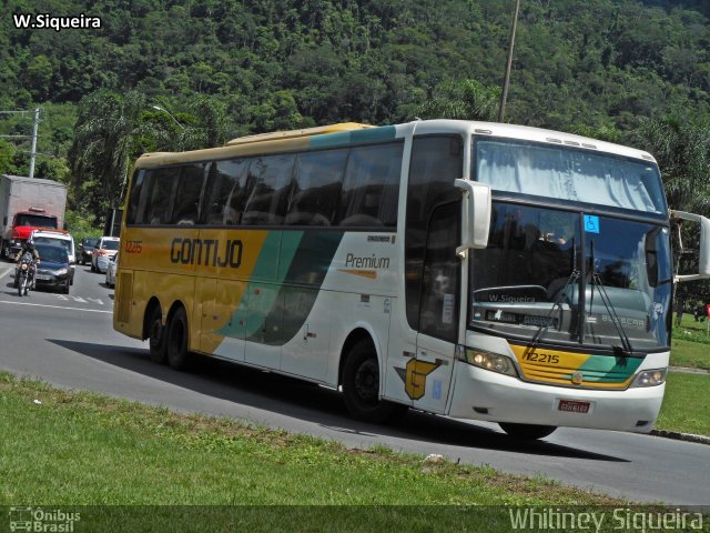 Empresa Gontijo de Transportes 12215 na cidade de Viana, Espírito Santo, Brasil, por Whitiney Siqueira. ID da foto: 5863035.