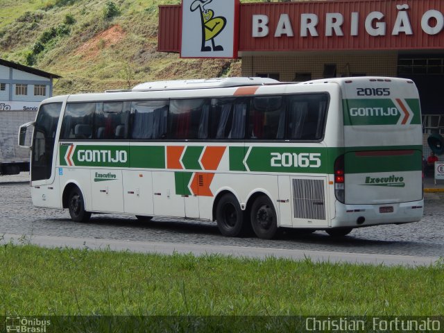 Empresa Gontijo de Transportes 20165 na cidade de Manhuaçu, Minas Gerais, Brasil, por Christian  Fortunato. ID da foto: 5861445.