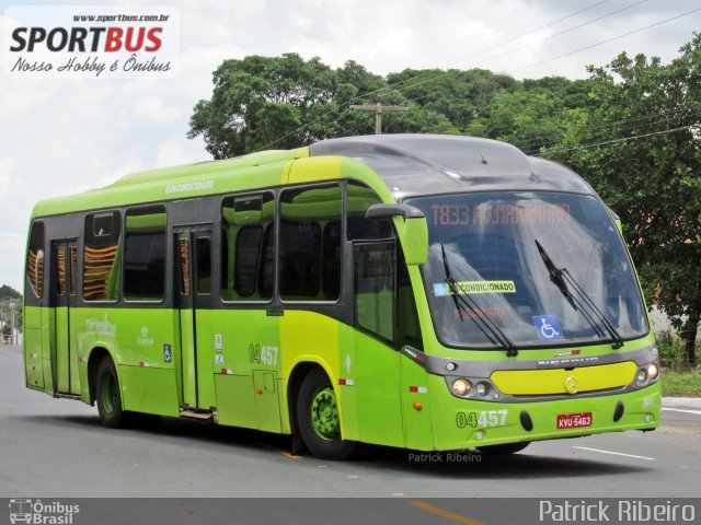 Transcol Transportes Coletivos 04457 na cidade de Teresina, Piauí, Brasil, por Patrick Ribeiro. ID da foto: 5861740.