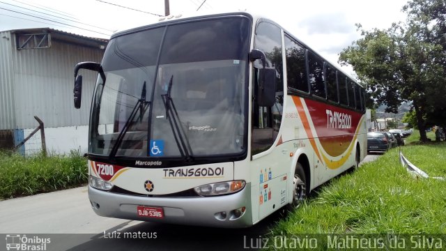 Transgodoi 7200 na cidade de Matozinhos, Minas Gerais, Brasil, por Luiz Otavio Matheus da Silva. Número da foto: #5862078.