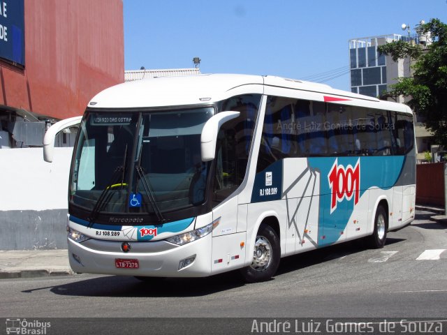 Auto Viação 1001 RJ 108.289 na cidade de Rio de Janeiro, Rio de Janeiro, Brasil, por André Luiz Gomes de Souza. ID da foto: 5862436.