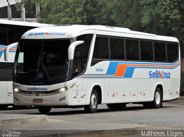 VUSC - Viação União Santa Cruz 3010 na cidade de Santa Maria, Rio Grande do Sul, Brasil, por Matheus Etges. Número da foto: #5864443.