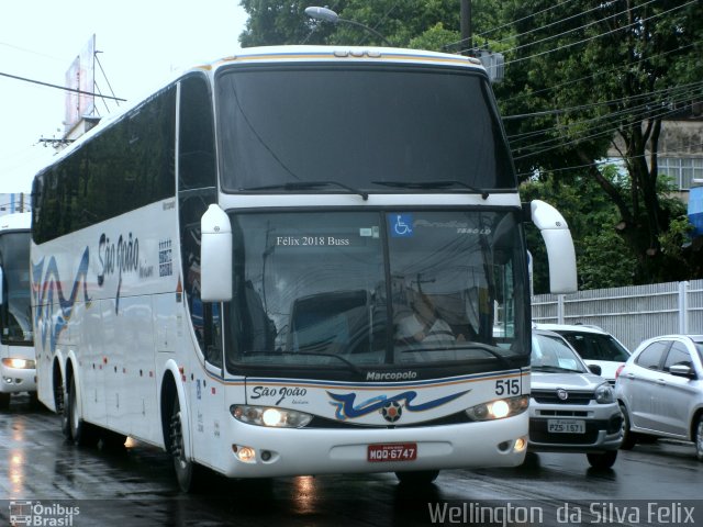 São João Turismo 515 na cidade de Vila Velha, Espírito Santo, Brasil, por Wellington  da Silva Felix. ID da foto: 5865609.