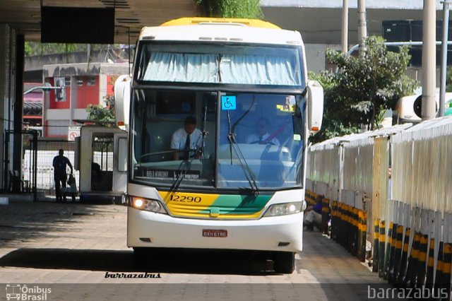 Empresa Gontijo de Transportes 12290 na cidade de Belo Horizonte, Minas Gerais, Brasil, por Rodrigo Barraza. ID da foto: 5912812.