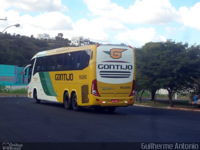 Empresa Gontijo de Transportes 19285 na cidade de Araxá, Minas Gerais, Brasil, por Guilherme Antonio. Número da foto: #5910950.