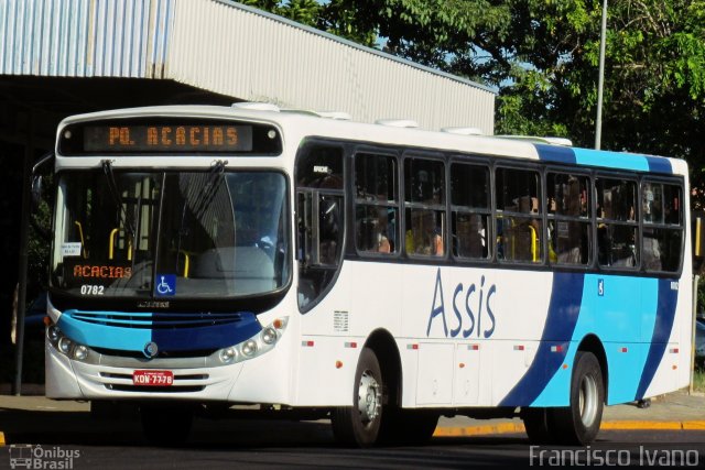 Oswaldo Brambilla Transporte Coletivo 0782 na cidade de Assis, São Paulo, Brasil, por Francisco Ivano. ID da foto: 5911219.