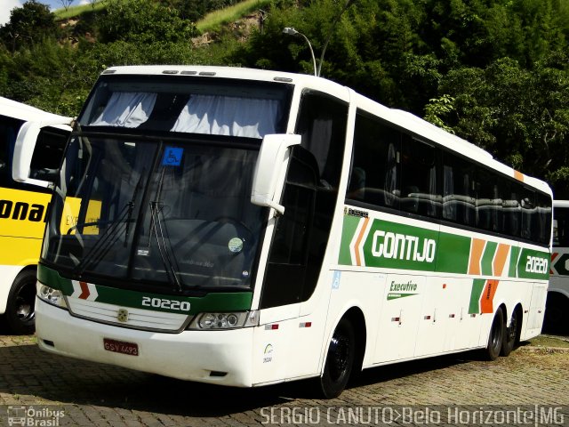 Empresa Gontijo de Transportes 20220 na cidade de Belo Horizonte, Minas Gerais, Brasil, por Sérgio Augusto Braga Canuto. ID da foto: 5913098.