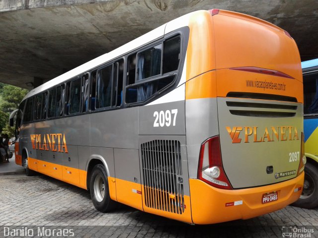 Planeta Transportes Rodoviários 2097 na cidade de Cachoeiro de Itapemirim, Espírito Santo, Brasil, por Danilo Moraes. Número da foto: #5931577.