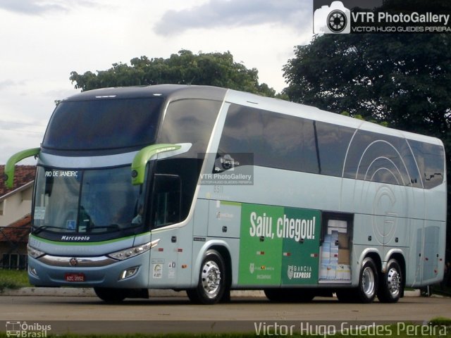 Viação Garcia 8511 na cidade de Maringá, Paraná, Brasil, por Victor Hugo Guedes Pereira. Número da foto: #5932087.