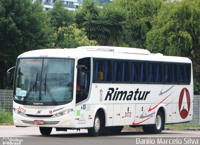 Rimatur Transportes 3173 na cidade de Curitiba, Paraná, Brasil, por Danilo Marcelo Silva. Número da foto: #5932032.